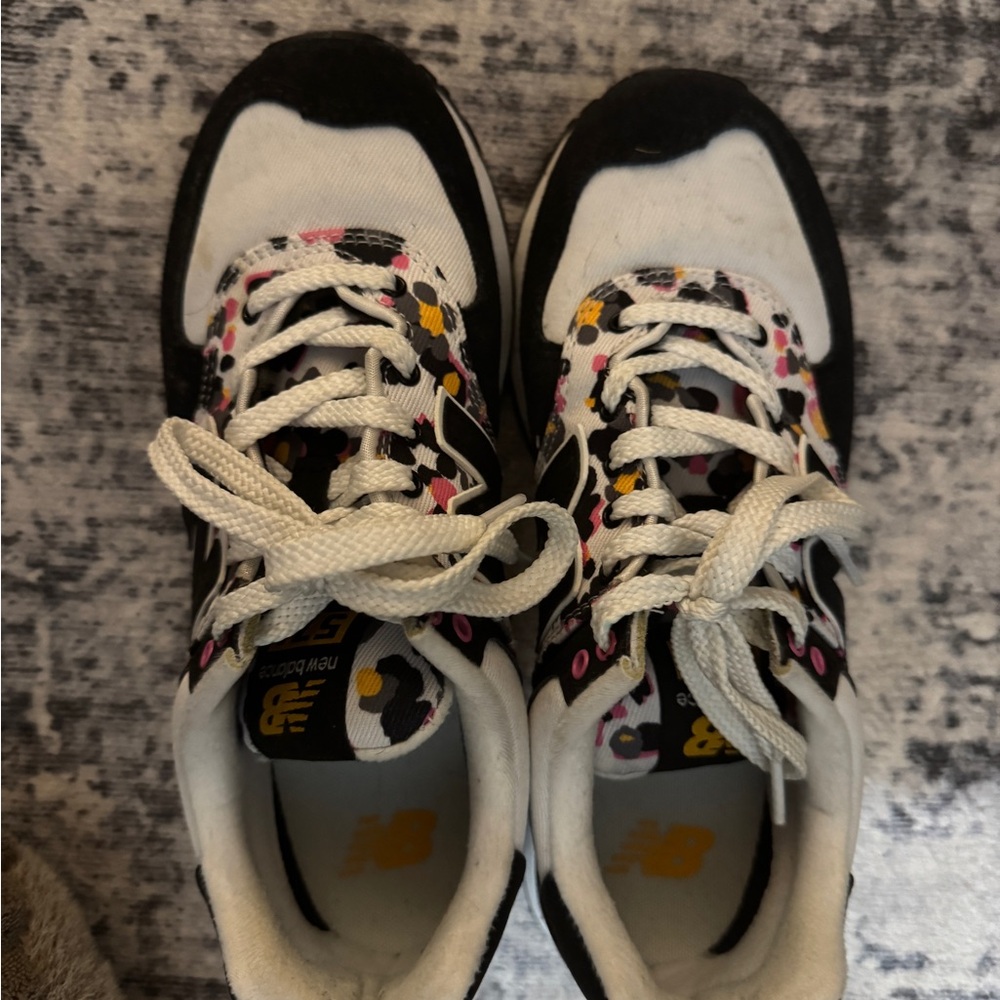 New Balance 574 floral camo sneaker